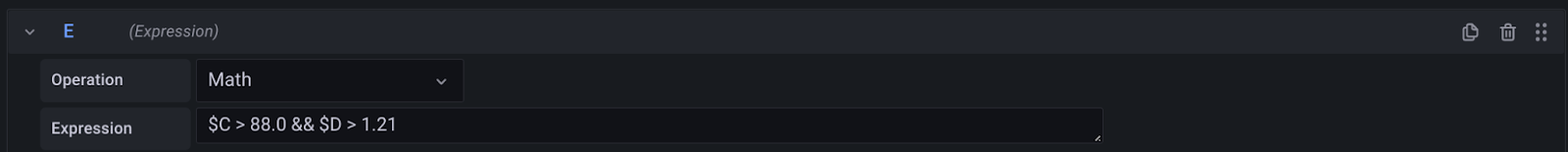 grafana alerts from flux queries